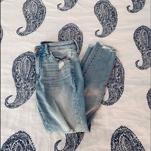Light wash Abercrombie jeans